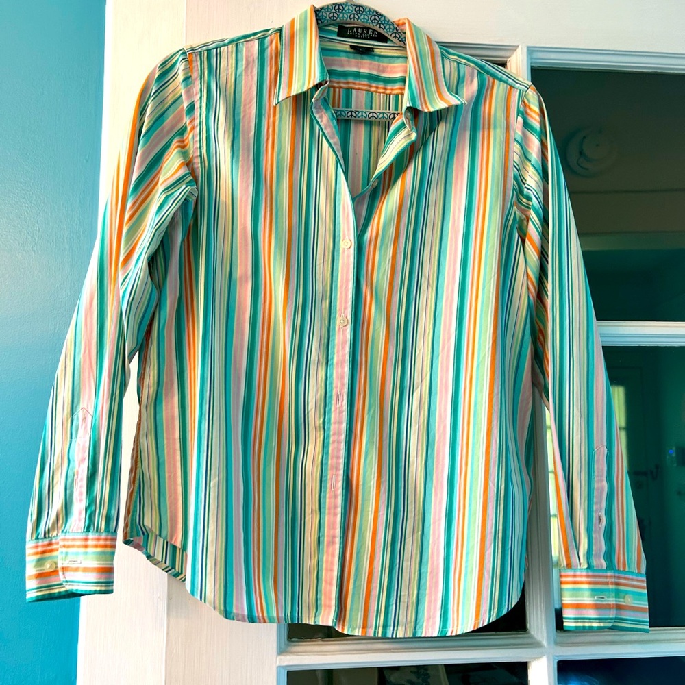 Ralph Lauren button down petite large